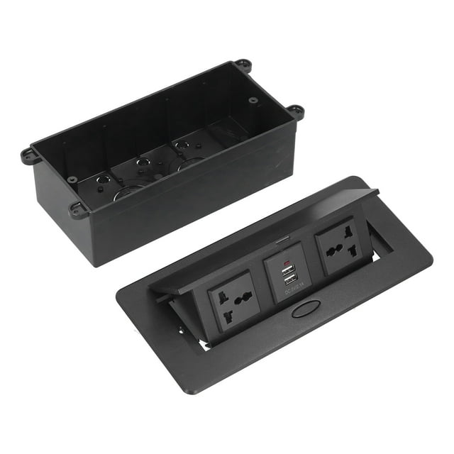 Desk Strip Hub, Table Pop Up Socket LED 250V 16A For Office For Home