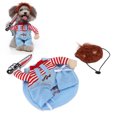thumbnail image 3 of Disfraz de Cosplay para Perro Ropa de Novedad Ajustable Disfraz de Perro Transpirable Medio para Fiesta de Navidad de HalloweenM ANGGREK  Otros, 3 of 8