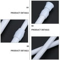thumbnail image 4 of Weiweiguan 3 Pcs Tringle de Douche en Acier au Carbone Multi-Usage Tringle Télescopique Réglable, 4 of 6