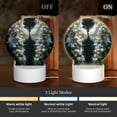 thumbnail image 3 of Balery Floral Angelic White Wings Pattern Acrylic Night Light Gift with 3 Color ModesTouch-Sensitive LED Lamp Perfect Gift for Mother's Day, Birthday, or Christmas, 3 of 9