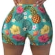 thumbnail image 2 of Fotbe Pineapple Shorts Sin Costuras – Shorts Deportivos de Cintura Alta para Mujer, Elásticos para Gimnasio, Yoga, Running o Ciclismo-Large, 2 of 8