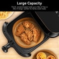 thumbnail image 4 of HOMEDAS® 8L/8.45QT 6-in-1 Stainless Steel Air Fryer,Oven Oilless Cooker with Digital LED Touch Screen, 6 Preset Cookings, Dishwasher-Safe Basket, 4 of 4