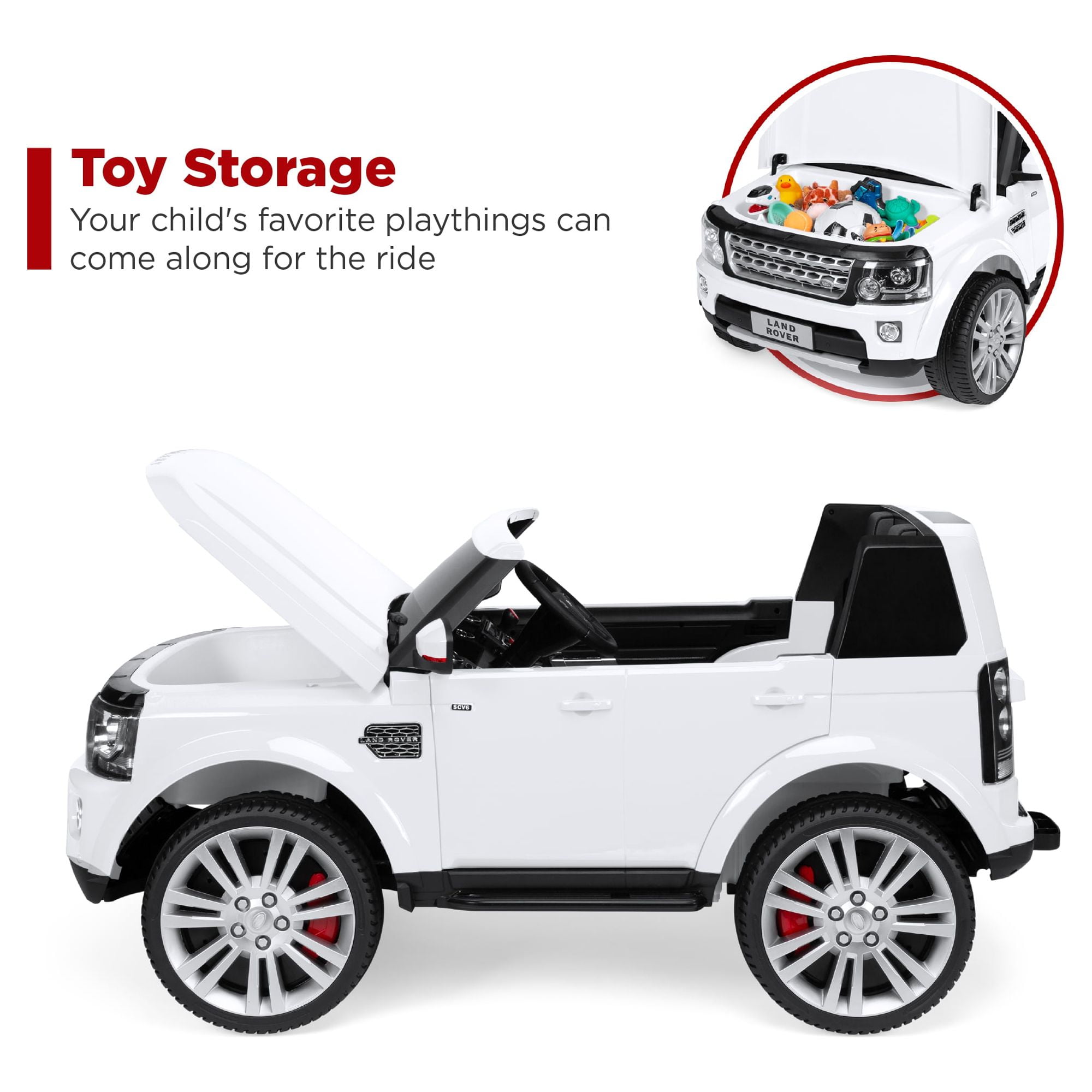 Land rover ride 2025 on car