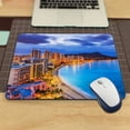 thumbnail image 4 of Gaming Mouse Pad Honolulu Hawaii Skyline of Diamond Head Volcano Including The Hotels and Buildings on Waikiki Beach Non-Slip Rubber Mouse Pad for Computers, Office 9.5 Inch x 7.9 Inch, 4 of 10