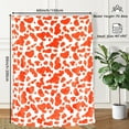 thumbnail image 3 of Orange Fleece Blankets Bulk Soft Throw Blanket Orange Warm Throw Blanket for Bed, 3 of 6