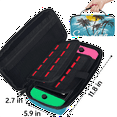 thumbnail image 3 of Herdesigns Tropical Beach Carry Case Compatible with Nintendo Switch 2, with 20 Game Card Slots, Palm Tree Summer Portable Travel Carrying Case Pouch for Accessories & Games, 3 of 8