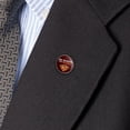 thumbnail image 3 of My Favorite Color is Pizza Metal 0.75" Lapel Hat Pin Tie Tack Pinback, 3 of 4
