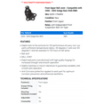 thumbnail image 2 of Front Upper Ball Joint - Compatible with 2000 - 2002 Dodge Ram 3500 RWD 2001, 2 of 2