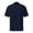 Navy, variant on MIXUE Mens Casual Button Down Shirts Solid Color Stank Short Sleeve Casual Shirt Tops Activewear,Black,XXL