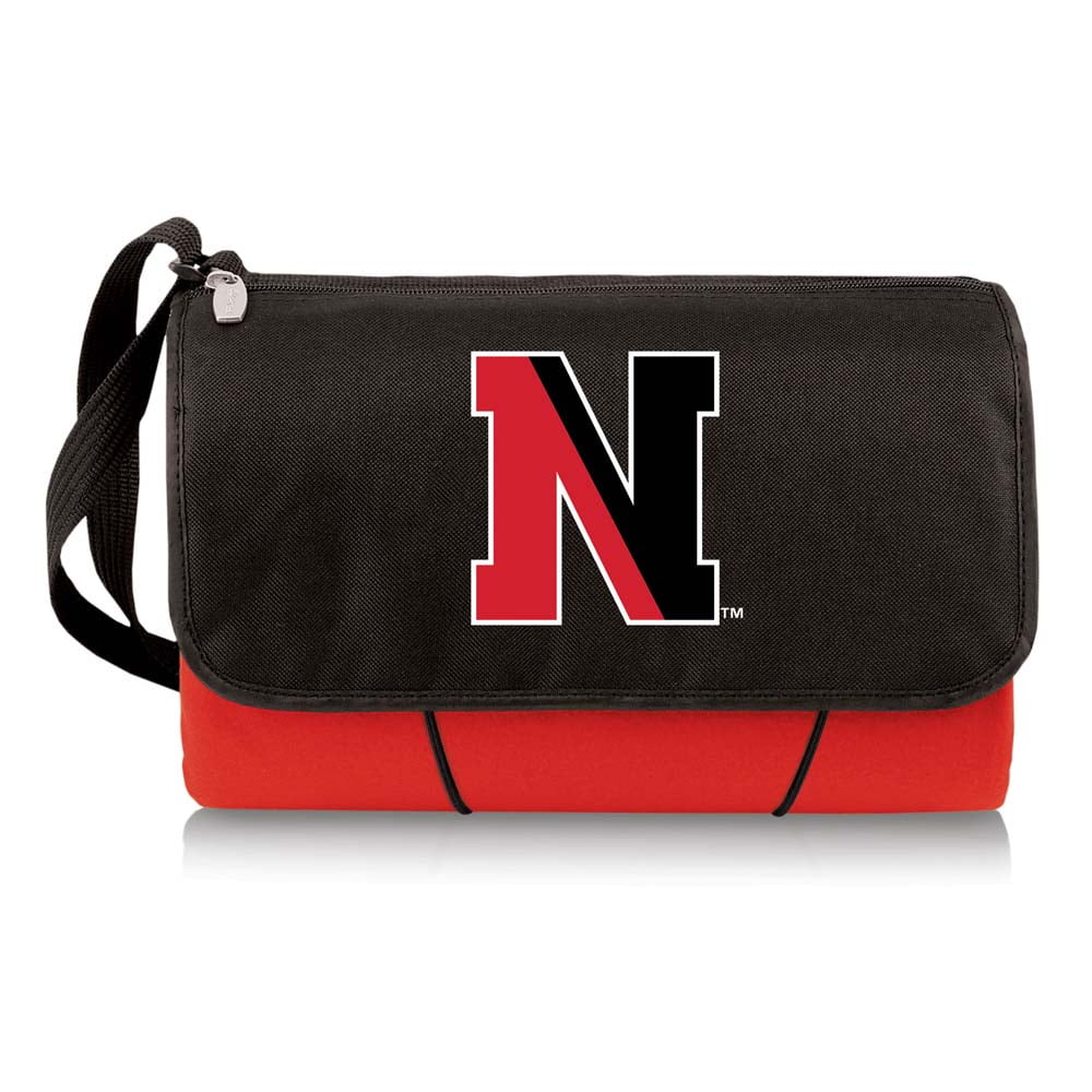NCAA Northeastern Huskies Outdoor Picnic Blanket Tote Red
