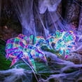 thumbnail image 5 of Glowing Spider Statue, Iridescent Halloween Decor, Giant Spider Halloween Decorations for Indoor Outdoor Yard Party Holiday Decor, 5 of 5