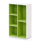 thumbnail image 1 of Librería Furinno Luder de 5 cubos blanco/verde, 1 of 7