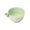 🥝 Green_Hot#336, variant on Ceramic Fruit Washing Bowl, Multifunctional Vegetable Cleaning Basin, Built-In Water Inlet Tube, Automatic Swirling Rinse, Draining Colander & Storage Container