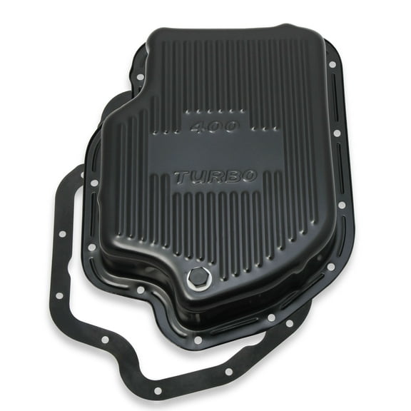 Mr. Gasket 9786BMRG Automatic Transmission Oil Pan Fits select: 1967-1969 CHEVROLET CAMARO, 1969-1986 CHEVROLET C10