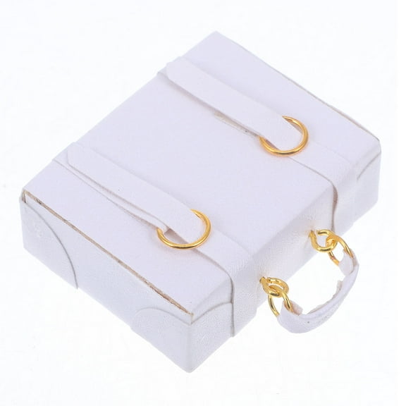 SOPOTUTU Miniature Room Decoration White Density Board Mini House Model for Craft, Home Decor, 1 Piece