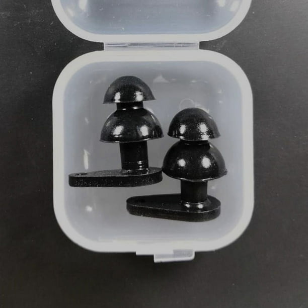 Tapones para los oídos de silicona para niños cómodos Tapones para los oídos impermeables para niños Tapones para los oídos para nadar para niños en caja