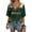 Dark Green, variant on Mexico 2026 Soccer Cup Style V-Neck Tunic for Women, Short Sleeve Loose Fit Top with Gold Letter & Flame Graphic, Lightweight Breathable Jersey, 1 PC Black XXL