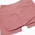 thumbnail image 3 of Pantalones cortos de yoga para mujer Yeacher de secado rápido transpirables elásticos de cintura alta ajustados, 3 of 8