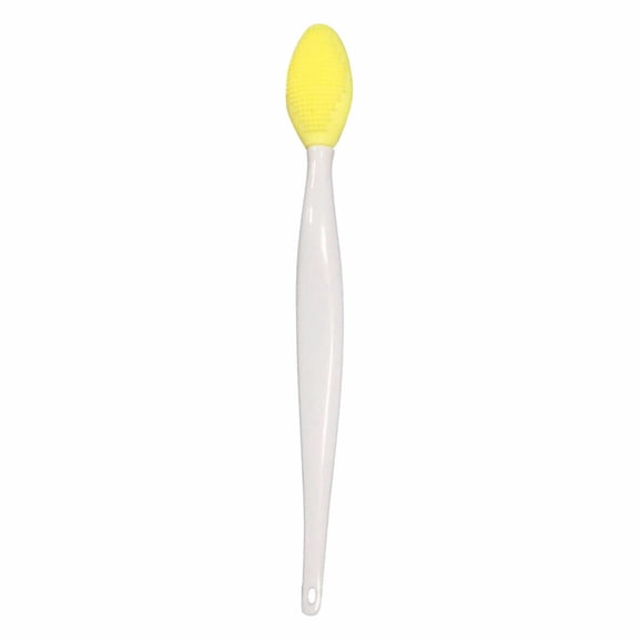 Double Silicone Nose Lip Brush for Deep Pore Cleansing and Gentle Facial Massage Beauty Tool
