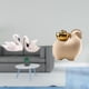 thumbnail image 2 of Esculturas de cisnes de resina, estatuas de animales en miniatura, decoración de mesa, figuras decorativas creativas para el hogar, ideales para dormi, 2 of 8