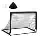 thumbnail image 5 of Red de portería de fútbol para niños Red de portería de fútbol Puerta de fútbol para patio de juegos Negro, 5 of 9
