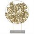 thumbnail image 2 of Quintus Gold Foliage Sculpture, 2 of 2