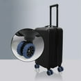 thumbnail image 1 of Boovnll Housse de Protection en Gel de Silice pour Valise, Coque de Chariot, Housse de Roue Universelle Silencieuse, Réduction du Bruit des Roues, Housse de Protection pour Roulette, Peut Augmenter la Résistance à l'Usure, 1 of 6