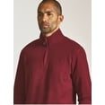 thumbnail image 4 of Chaps Men’s and Big Men’s Seacoast Cabin Quarter Zip Sweater, Sizes S-2XL, 4 of 6