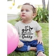 thumbnail image 2 of Just A Girl Who Loves Her Daddy T-Shirt Infant -Smartprints Designs,  18 Months, 2 of 4