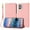 Pink, variant on Phone Case for Motorola Moto G Power 2023 PU Lether Flip Folio Wallet Card Slots Holder Litch Pattern