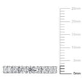 thumbnail image 6 of Created Forever Women's 1ct TW Lab Grown Diamond 14k White Gold Semi-Eternity Anniversary Band, 6 of 9