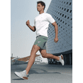 thumbnail image 7 of NORTHYARD Men's 5 Inch Shorts Athletic Running Quick Dry Gym Short with Zip Pockets, Sizes S-2XL, 7 of 7