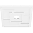 thumbnail image 2 of 18"OD x 3"ID x 6 1/4"C x 1"P Knox Architectural Grade PVC Contemporary Ceiling Medallion, 2 of 11