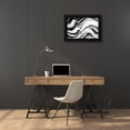 thumbnail image 3 of Patricia Pinto 18x13 Black Modern Wood Framed Wall Art Titled - Monochrome Concept, 3 of 6