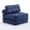 Dark Blue, variant on Leumius Folding Sofa Bed,68.5 inch Convertible Sleeper Sofa Chair with Pillow,Foldable Mattress Futon with Back Support,Soft Sleeper Chair Bed Floor Sofa for Living Room Bedroom,Dark Blue
