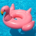 thumbnail image 2 of Swimline 98402 Flamingo Inflatable Baby Seat Ride-On Float For Swimming Pools, 2 of 5