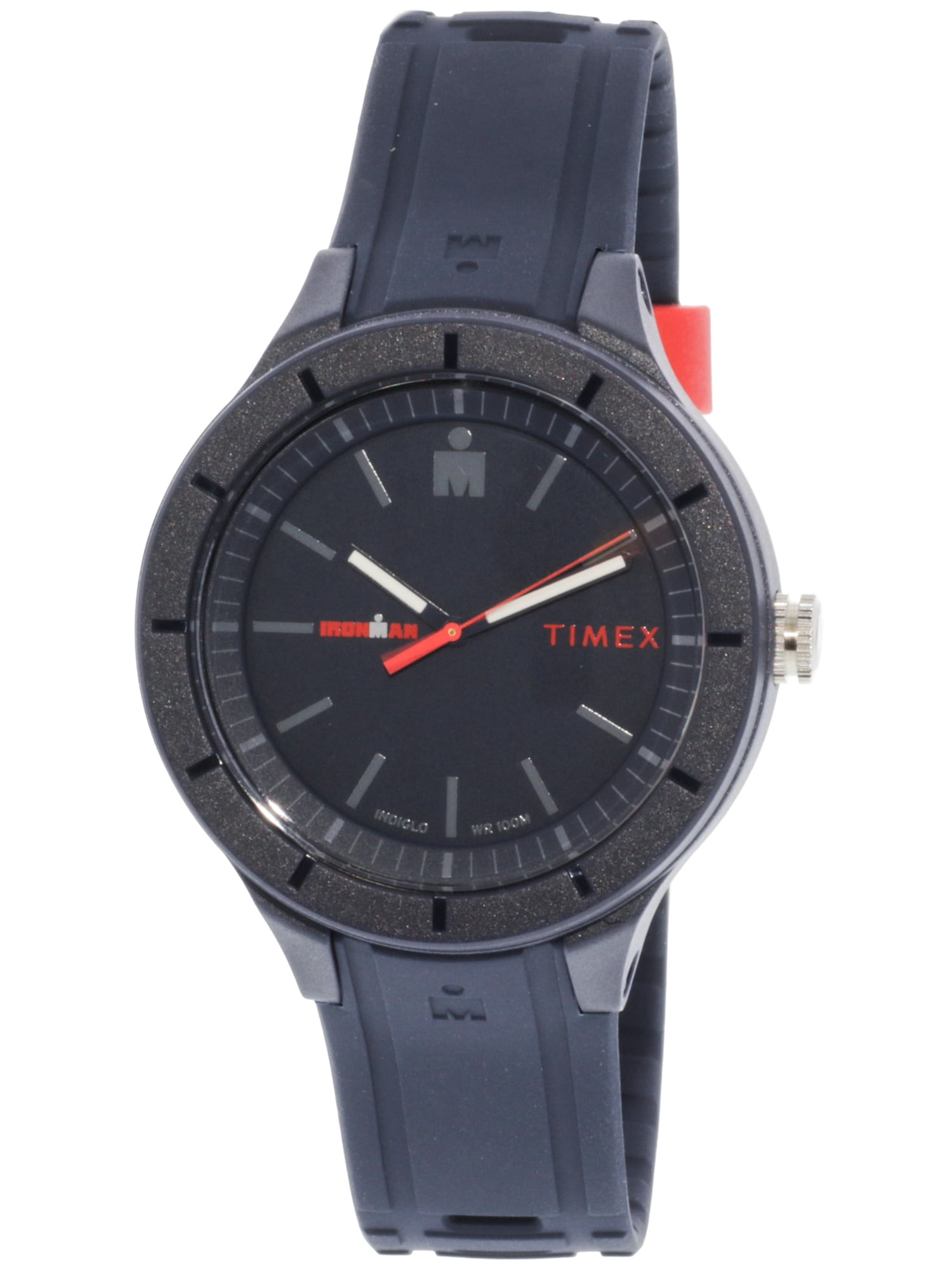 ironman essential 43mm resin strap watch