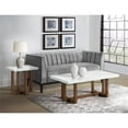 thumbnail image 4 of Picket House Furnishings Meyers Marble Square End Table in White, 4 of 10
