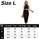 thumbnail image 2 of Conjunto de falda sexy de 2 piezas para mujer, elegante vestido maxi bodycon sin mangas, camiseta sin mangas, tops de cintura alta, vestido largo con abertura fruncida, 2 of 6