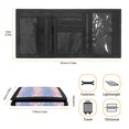 thumbnail image 6 of CHAQLIN Polyester Children's Wallet with Zipper Lightweight Kids Trifold Wallet for Outdoor Sports, Mermaid Scales Cover Trifold Card Wallet, 6 of 6