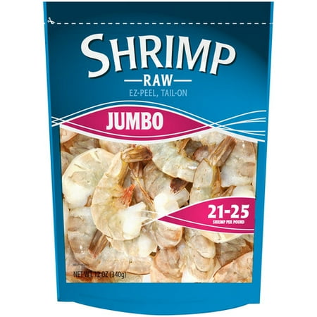 Jumbo Raw Shrimp 12 oz - Walmart.com