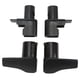 thumbnail image 2 of 20745996, Kit De Mango De Carenado De Tanque De Combustible De Chasis De Larga Durabilidad De Metal ABS Resistente Al Desgaste De Reemplazo Directo Negro Para VN VNL 2004-2017 ANGGREK Otros, 2 of 8