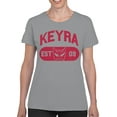thumbnail image 2 of Officially Licensed Legends Of Lucha Libre Keyra Lucha Libre Mask Design Women's T-shirt, 2 of 3