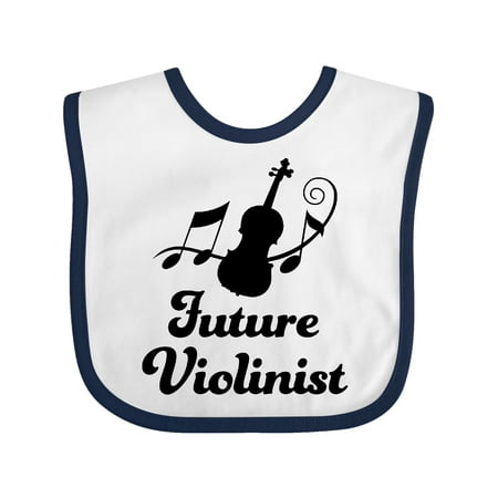 

Inktastic Violin Music Future Violinist Gift Gift Baby Boy or Baby Girl Bib