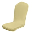 thumbnail image 5 of Estirar la cubierta de la silla del comedor corta cubierta del asiento de la cubierta de la decoración del banquete de la boda Baoblaze  Cubierta de la silla, 5 of 5