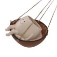 thumbnail image 6 of Kilisky Swing Face Planter Pot Multipurpose Cute Innovative Decorative Hanging Resin Flower Head Planters for Indoor Outdoor Plants 14x10.2x14cm / 5.5x4.0x5.5in, 6 of 21