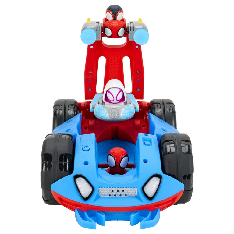 スパイディー Spidey & His Amazing Friends Deluxe Feature Team Spidey Flip