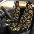thumbnail image 2 of Pofeuu Frogs In Mushroom Hats Print Automotive Car Seat Covers Flat Cloth Full Set Seat Covers,Car Seat Covers front seats for Cars Trucks and SUVs(Two packs), 2 of 7