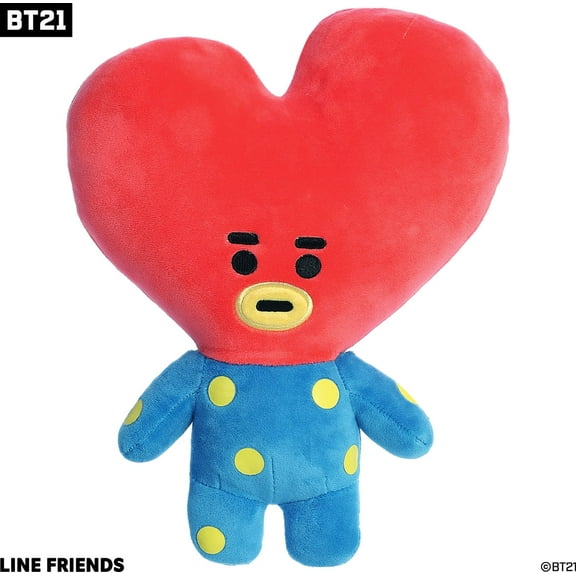 Aurora - Medium Red BT21 - 12" TATA - Lovable Stuffed Doll