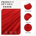 thumbnail image 6 of Asklazy Women's High Waist Pleated A-Line Midi Skirt,Flowy Elastic Waist Skirts for Work Casual Wear,Gift,D Red,L, 6 of 10